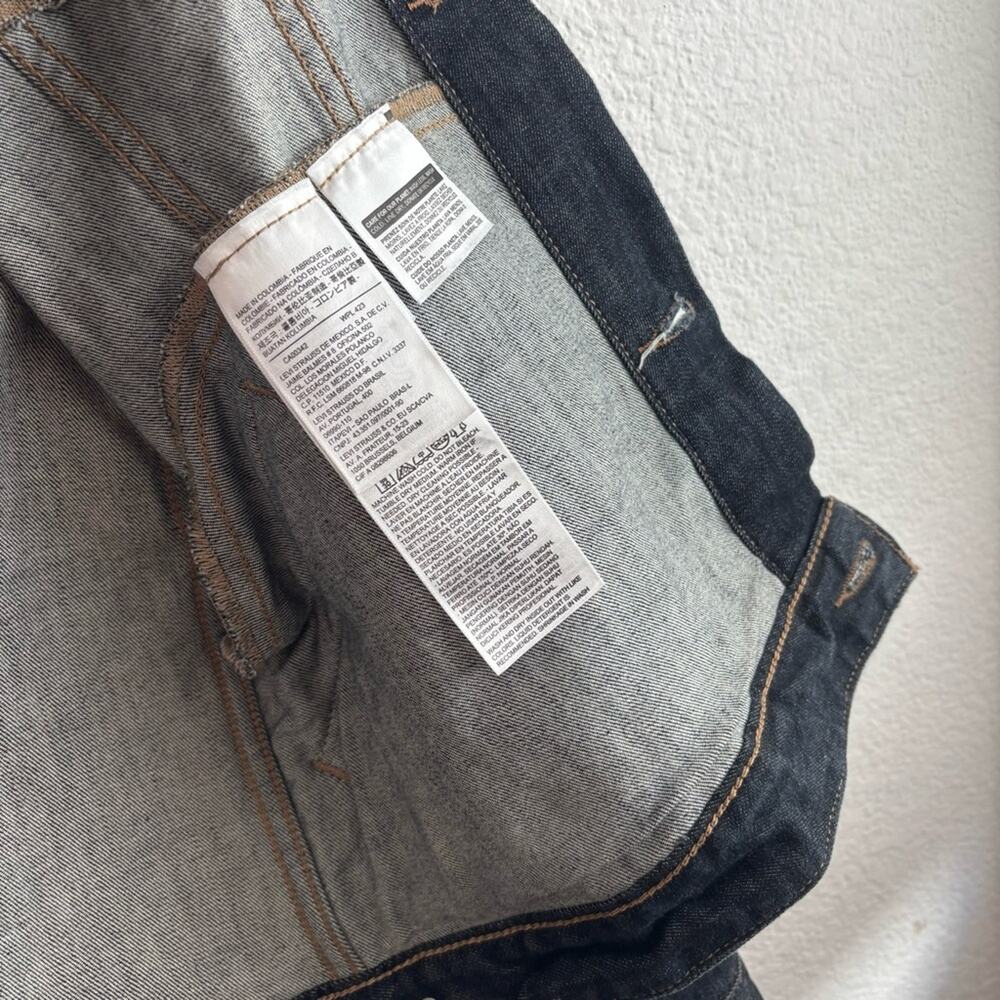Levi's Dark Wash Denim Jean Jacket Men’s XL - Picture 5 of 11